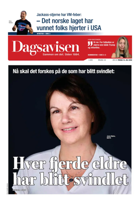 Cover of Dagsavisen