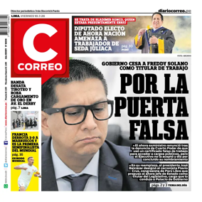 Cover of Diario Correo