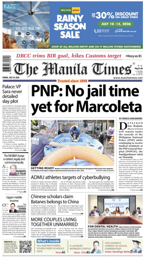 Cover of The Manila Times
