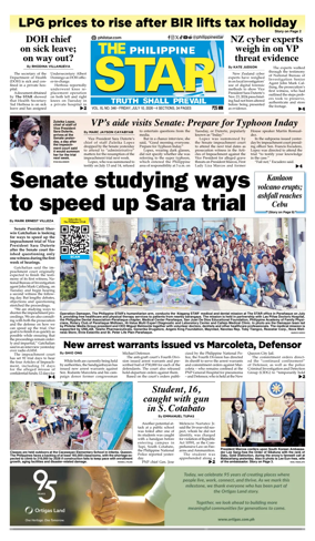 Cover of The Philippine Star