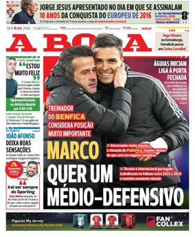 Cover of A BOLA (Portuguese)