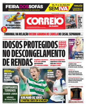 Cover of Correio da Manha