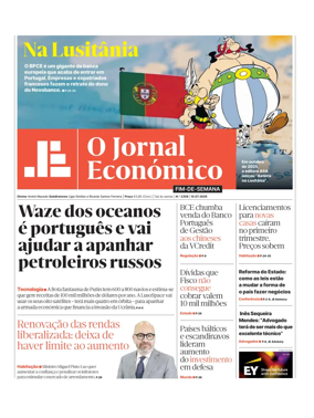 Cover of O Jornal Economico