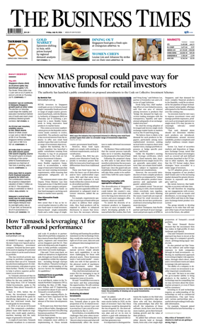 Cover of The Business Times