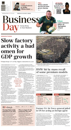 Cover of Business Day