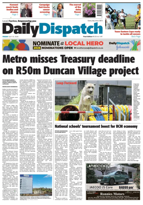 Cover of Daily Dispatch