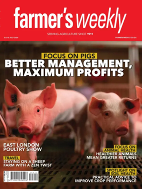 Cover of Farmers Weekly (South Africa)