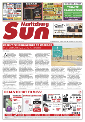 Cover of Maritzburg Sun (South Africa)
