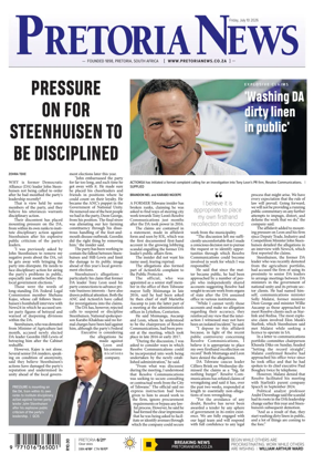 Cover of Pretoria News