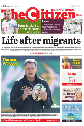 Cover of The Citizen (KZN)