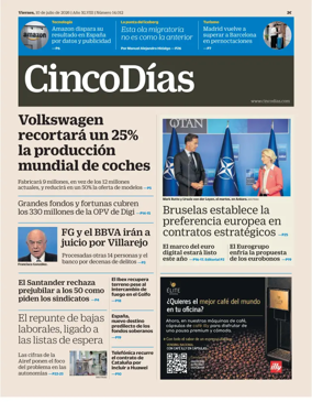 Cover of Cinco Dias