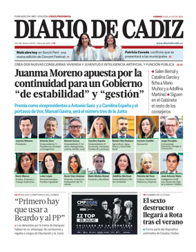 Cover of Diario de Cadiz