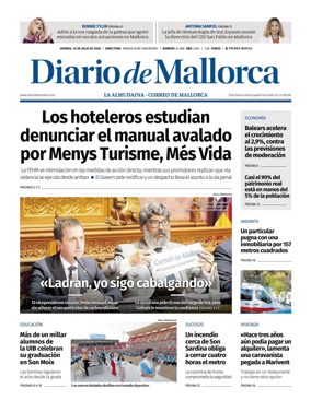 Cover of Diario de Mallorca