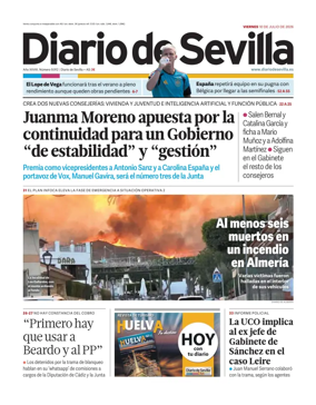 Cover of Diario de Sevilla