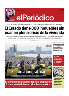 Cover of El Periodico - Castellano