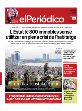 Cover of El Periodico - Catala