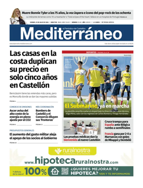 Cover of El Periodico Mediterraneo
