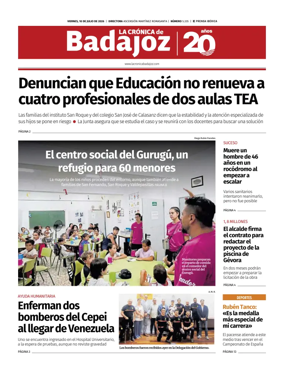 Cover of La Cronica de Badajoz BE