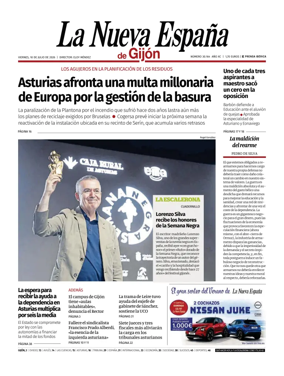 Cover of La Nueva Espana (Gijon)