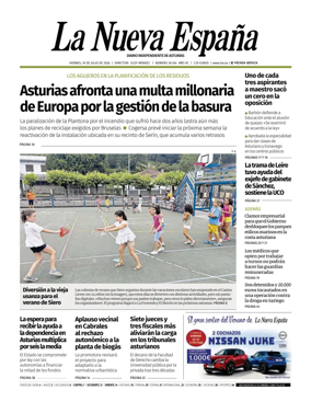 Cover of La Nueva Espana (Oriente)