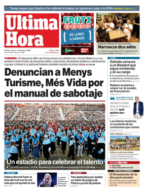 Cover of Ultima Hora