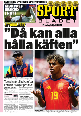 Cover of Sportbladet