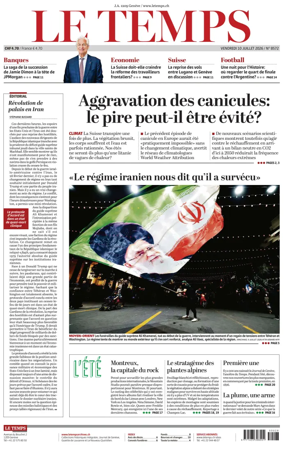 Cover of Le Temps