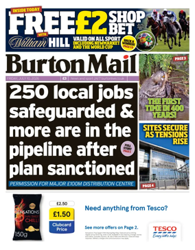 Cover of Burton Mail