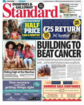 Cover of Dumfries & Galloway Standard