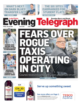 Cover of Evening Telegraph (First Edition)