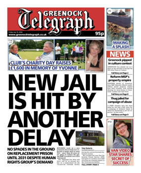 Cover of Greenock Telegraph