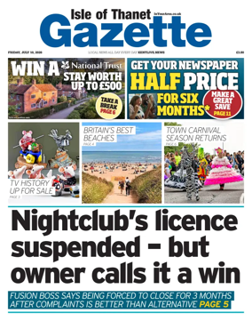 Cover of Isle of Thanet Gazette