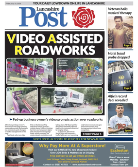 Cover of Lancashire Evening Post