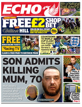 Cover of Liverpool Echo