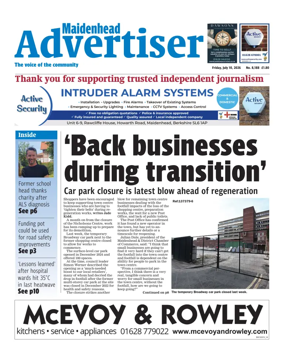 Cover of Maidenhead Advertiser