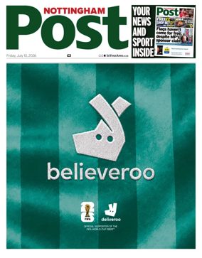 Cover of Nottingham Post