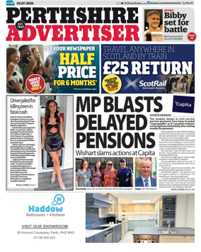 Cover of Perthshire Advertiser