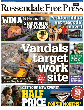 Cover of Rossendale Free Press