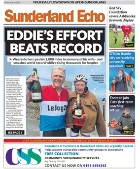 Cover of Sunderland Echo