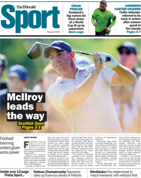Cover of Herald Sport