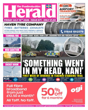 Cover of The Pembrokeshire Herald