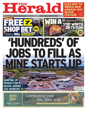 Cover of The Plymouth Herald