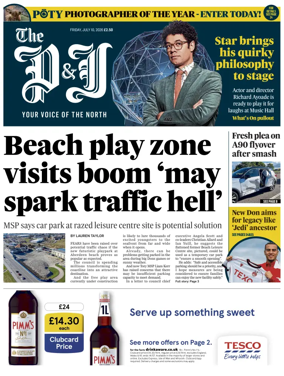 Cover of The Press and Journal (Aberdeen and Aberdeenshire)