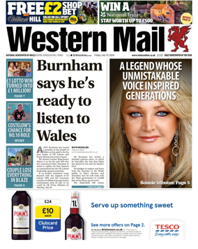 Cover of Western Mail