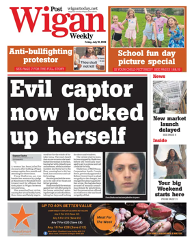 Cover of Wigan Evening Post