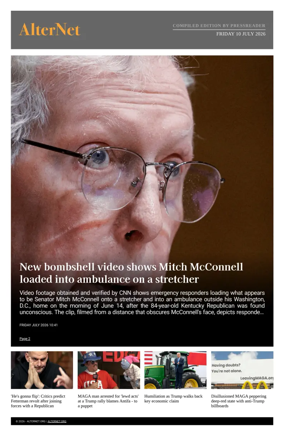 Cover of AlterNet