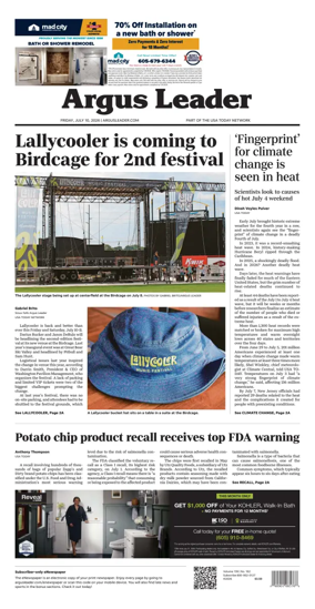 Cover of Argus Leader