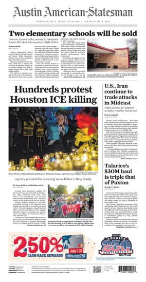Cover of Austin American-Statesman