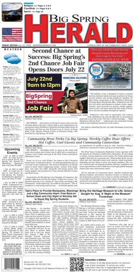 Cover of Big Spring Herald