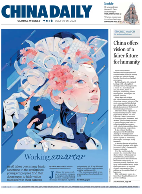 Cover of China Daily Global Weekly